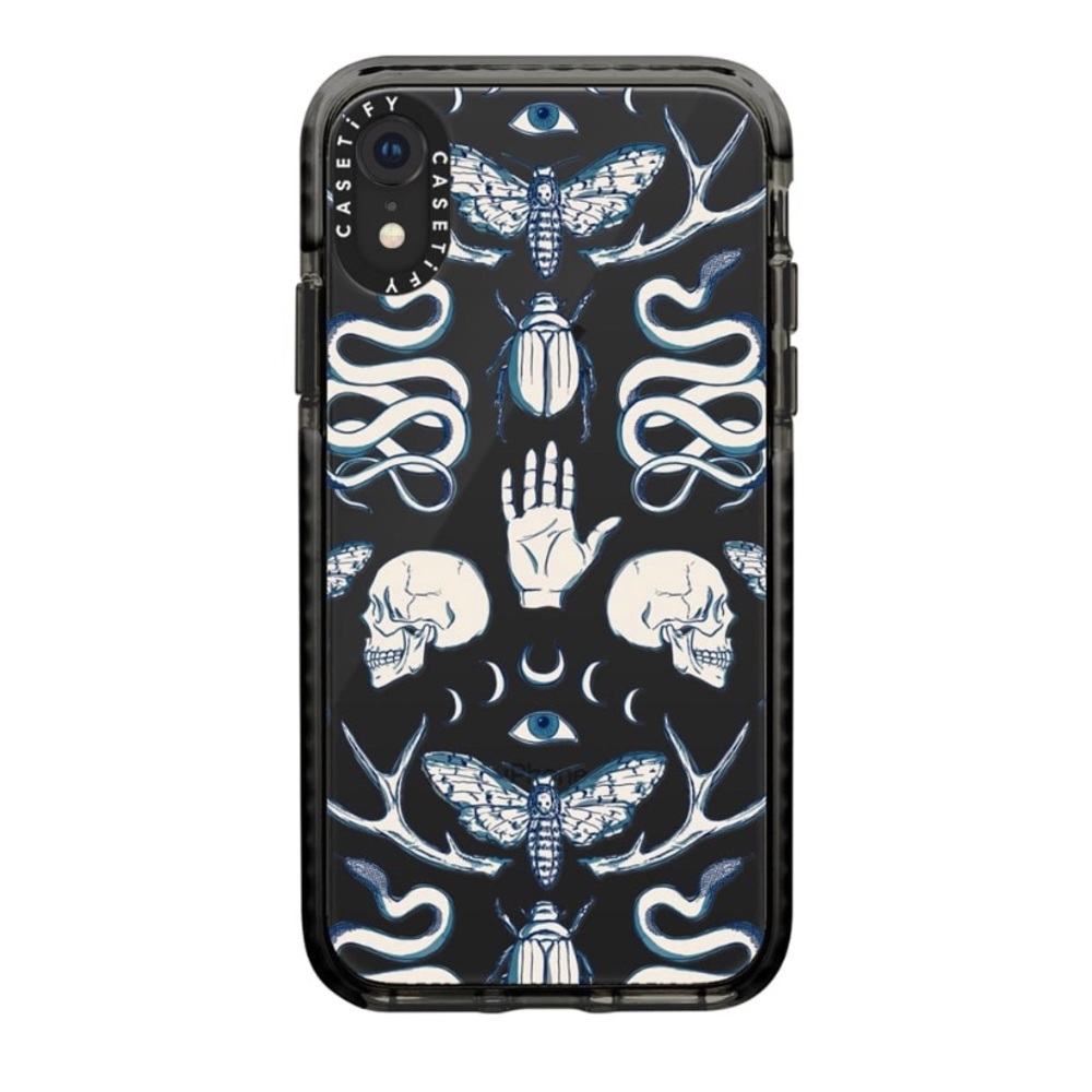 Grunge / “black manic” iPhone XR Case